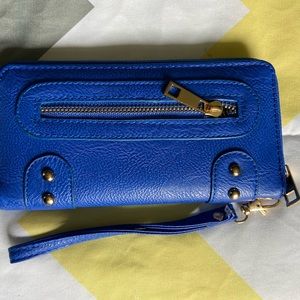 SOLD Brand New Royal Blue Wallet